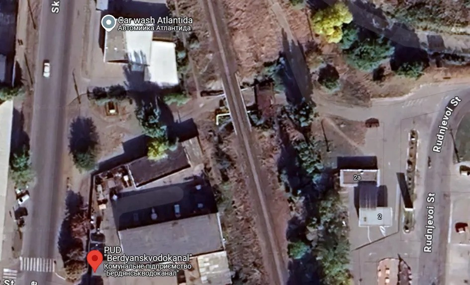 Đoạn cầu bị nhắm mục tiêu. (Ảnh: Google Maps) Đoạn cầu bị nhắm mục tiêu. (Ảnh: Google Maps)