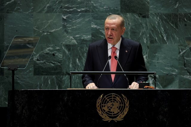 Tổng thống Thổ Nhĩ Kỳ Recep Tayyip Erdogan. (Ảnh: Reuters)