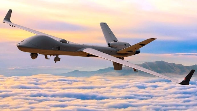 Máy bay không người lái MQ-9B. (Ảnh: General Atomics Aeronautical) Máy bay không người lái MQ-9B. (Ảnh: General Atomics Aeronautical)