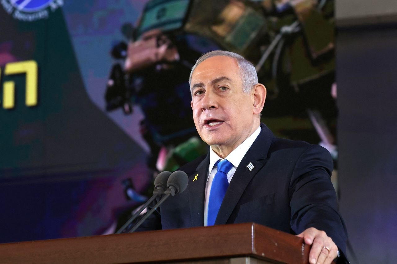 Thủ tướng Israel Benjamin Netanyahu phát biểu ngày 27/10. (Ảnh: Reuters) Thủ tướng Israel Benjamin Netanyahu phát biểu ngày 27/10. (Ảnh: Reuters)
