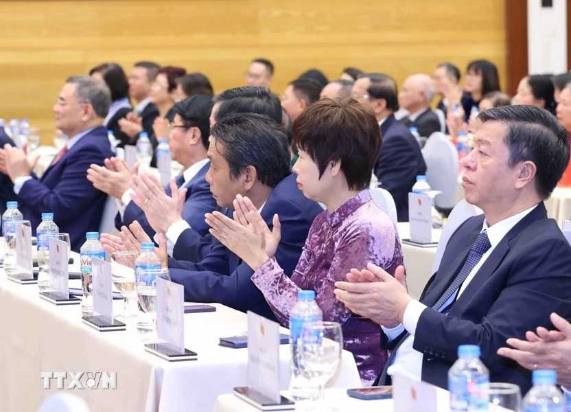 Đại biểu tham dự Lễ kỷ niệm. (Ảnh: Phương Hoa/TTXVN)