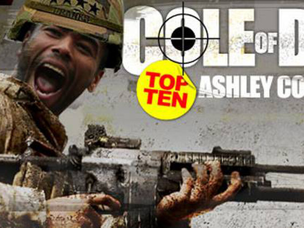 Biếm họa vụ Ashley Cole nghịch súng làm bị thương một người