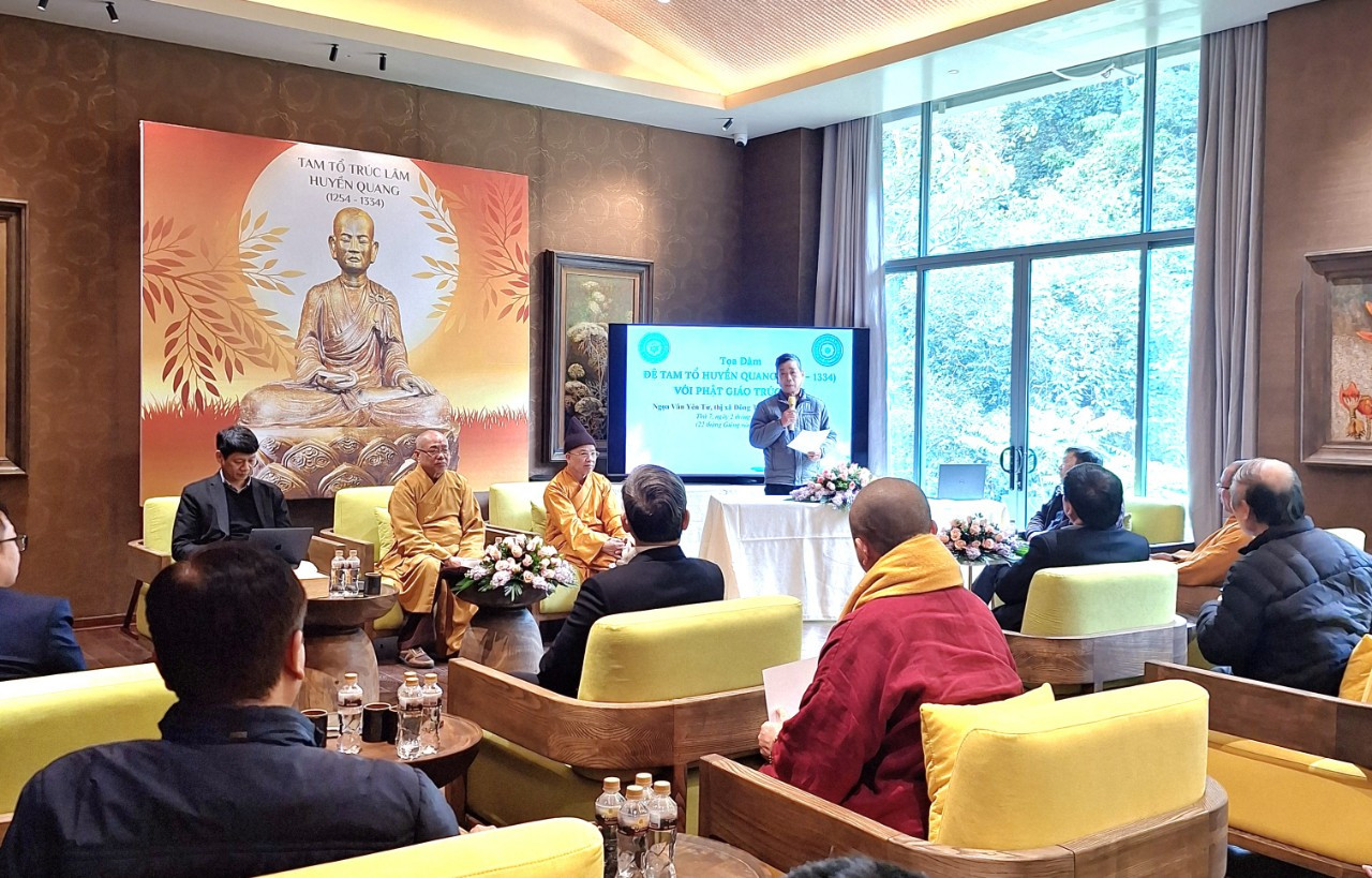 Nhiều ý kiến đóng góp làm rõ thân thế, sự nghiệp của đệ Tam tổ Huyền Quang. Nhiều ý kiến đóng góp làm rõ thân thế, sự nghiệp của đệ Tam tổ Huyền Quang.