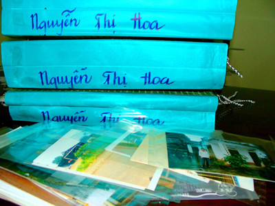 Hồ sơ về vụ cò Hoa tại Viện Kiểm sát