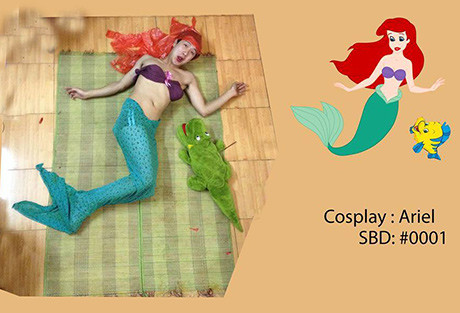 SV Kiến trúc gây chú ý với ảnh kỷ yếu cosplay hài hước ảnh 5