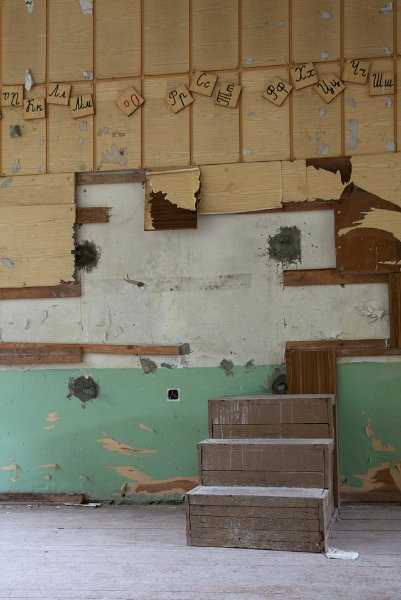 Lớp học cho con em binh lính Xô Viết ngày xưa