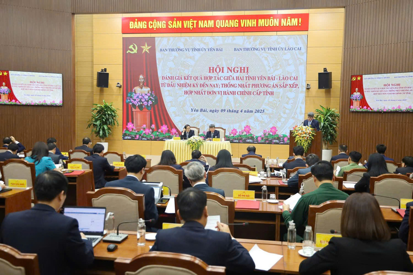 Quang cảnh Hội nghị. Ảnh: TH Yên Bái.