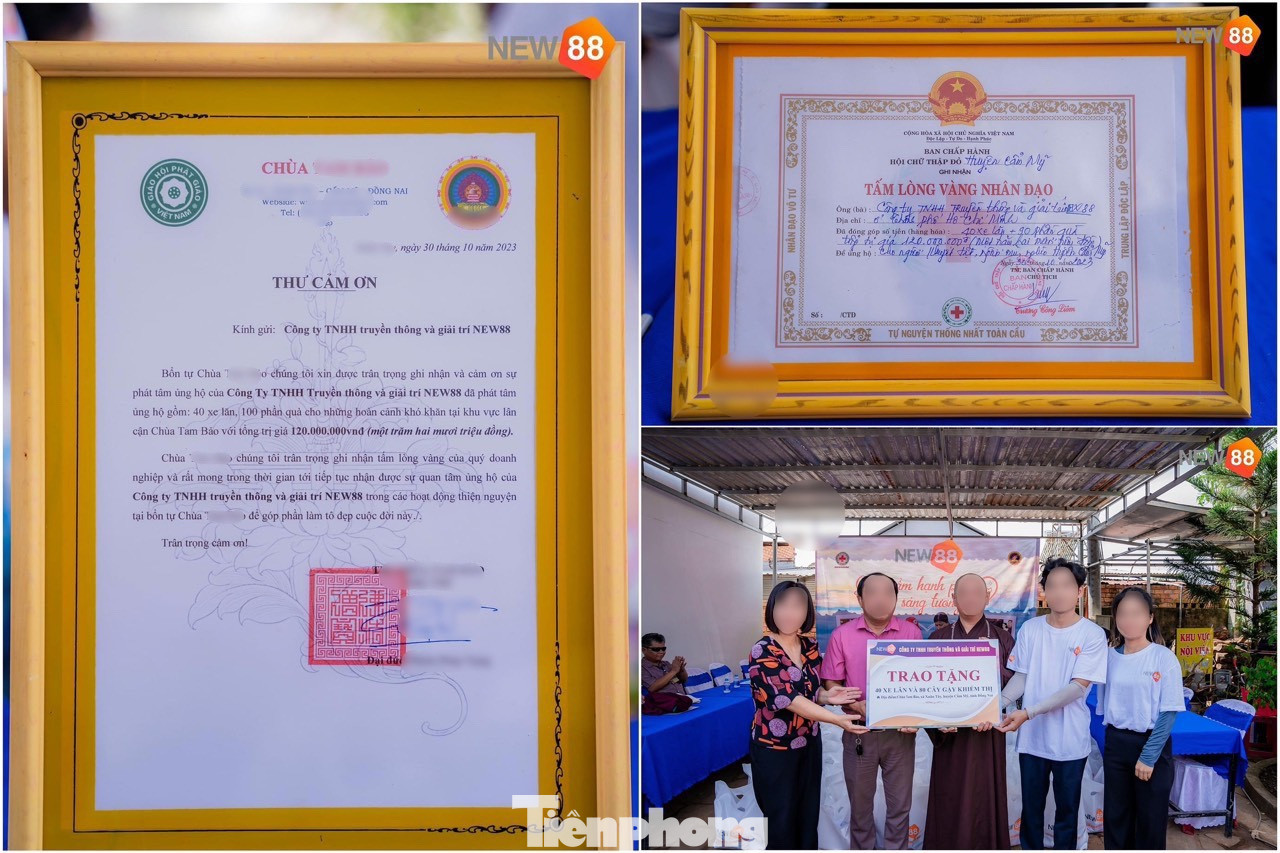 Trang wed cờ bạc New88 "khoe" nhận được giấy ghi nhận “Tấm lòng vàng nhân đạo” của Ban chấp hành Hội Chữ Thập đỏ huyện và “Thư cảm ơn” của chùa. Trang wed cờ bạc New88 "khoe" nhận được giấy ghi nhận “Tấm lòng vàng nhân đạo” của Ban chấp hành Hội Chữ Thập đỏ huyện và “Thư cảm ơn” của chùa.