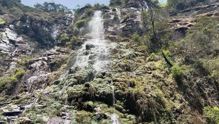 Vẻ đẹp kỳ vĩ của thác Ong Chúa. Ảnh: cổng thông tin Lào Cai.