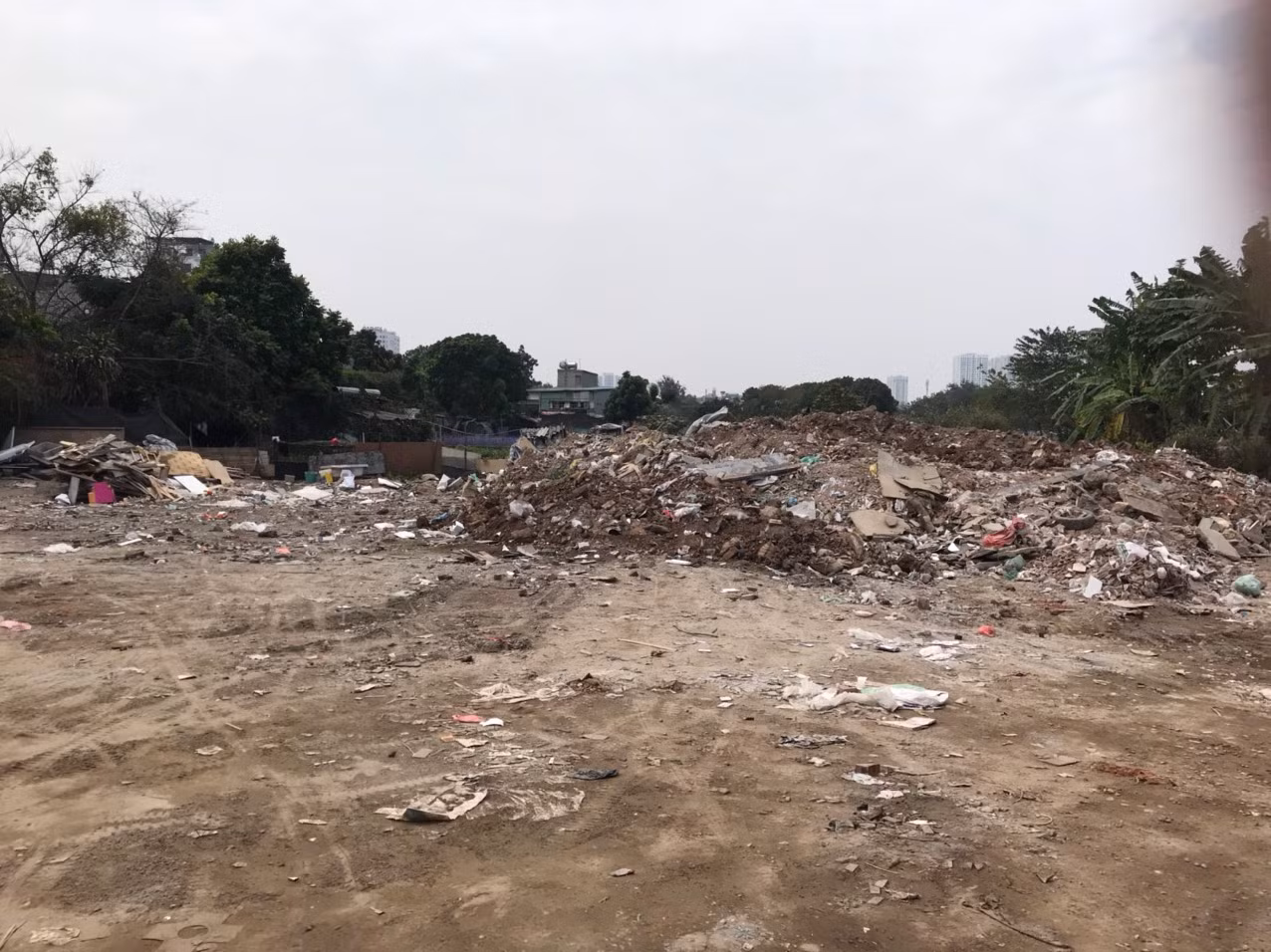 Bãi rác đã ngừng đốt, trả lại không khí trong lành cho người dân.