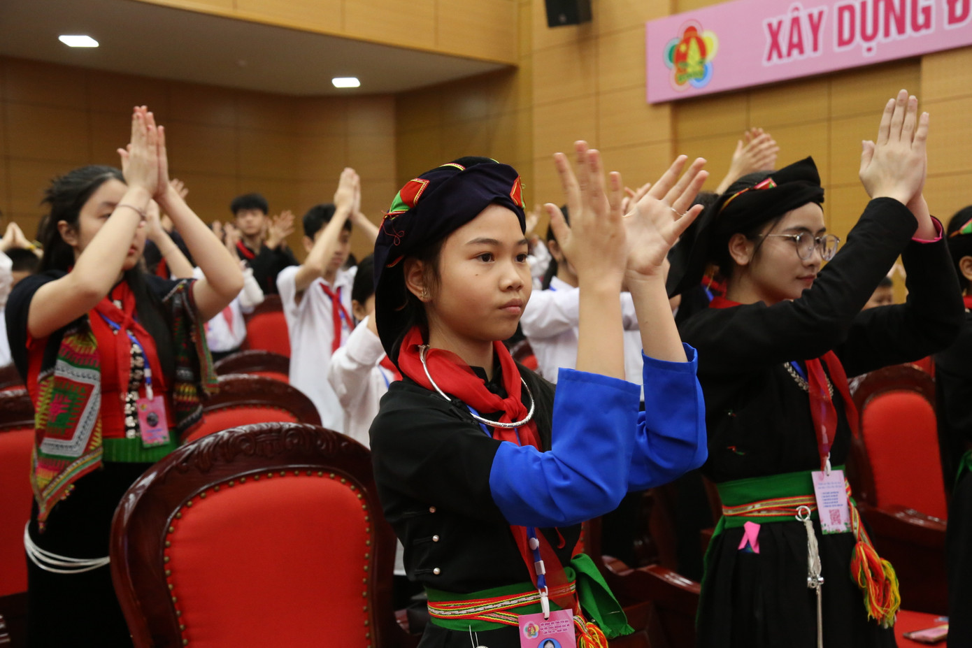 Đội viên, thiếu nhi tham gia Đại hội Cháu ngoan Bác Hồ tỉnh Yên Bái lần thứ VII, năm 2025. Đội viên, thiếu nhi tham gia Đại hội Cháu ngoan Bác Hồ tỉnh Yên Bái lần thứ VII, năm 2025.