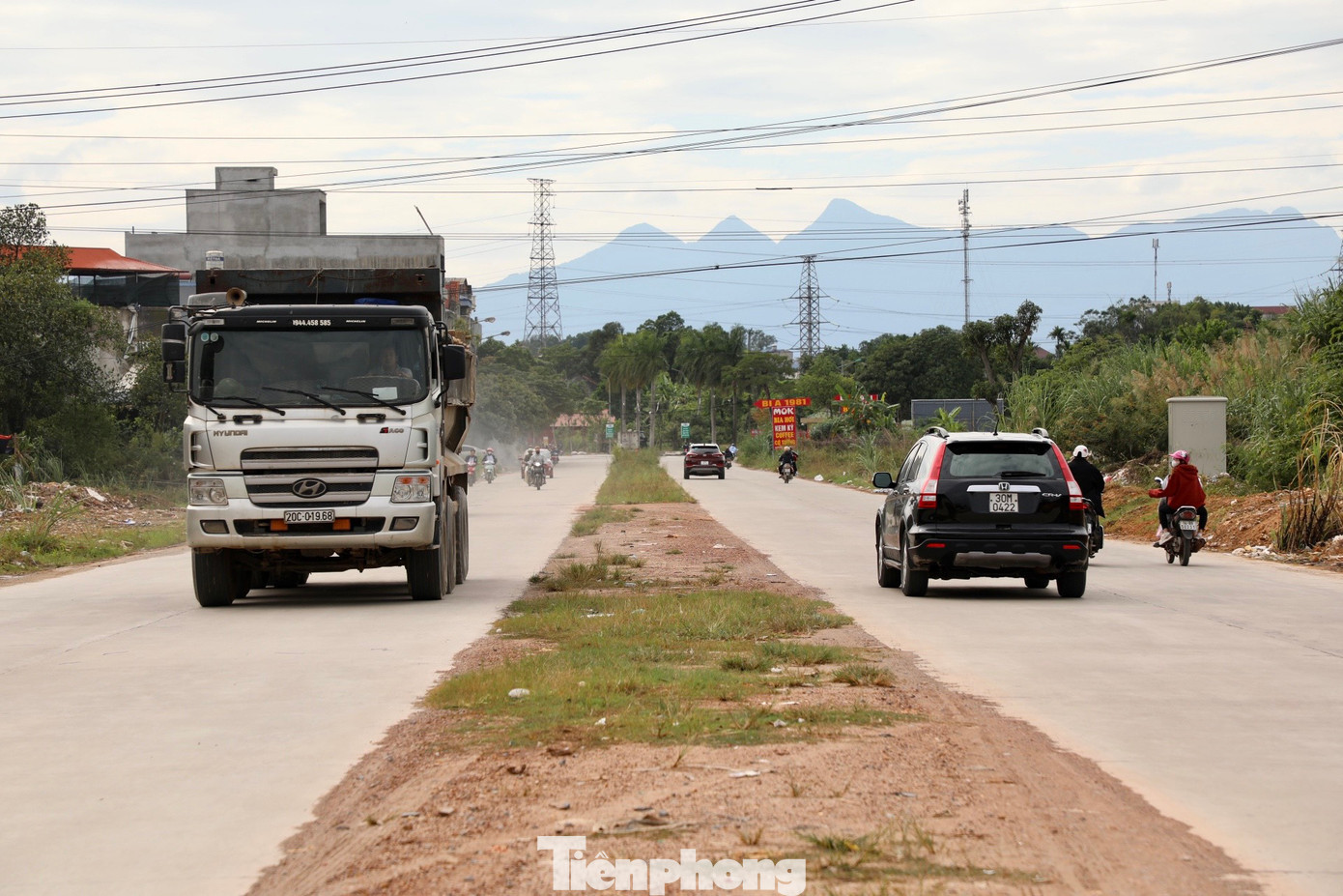 Đoạn từ điểm đầu kéo dài dài tới gần Đại học Thái Nguyên, mặt đường chưa được thảm nhựa, chưa có dải phân cách và hạ tầng 2 bên đường. Tuyến đường Bắc Sơn có mật độ phương tiện lưu thông lớn, trong đó có nhiều xe trọng tải lớn đi vào, tiềm ẩn nguy cơ mất an toàn giao thông.