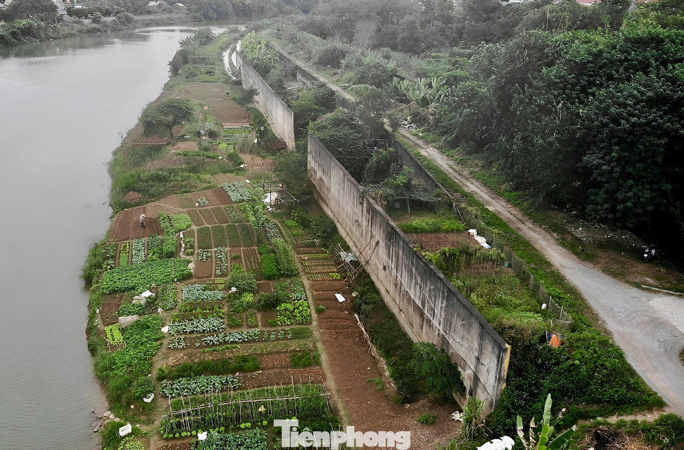 Hàng trăm tỷ đồng đã được đầu tư xây dựng đê, kè, đường nay đã trở nên xuống cấp, hoang tàn, khiến người dân không khỏi xót xa.