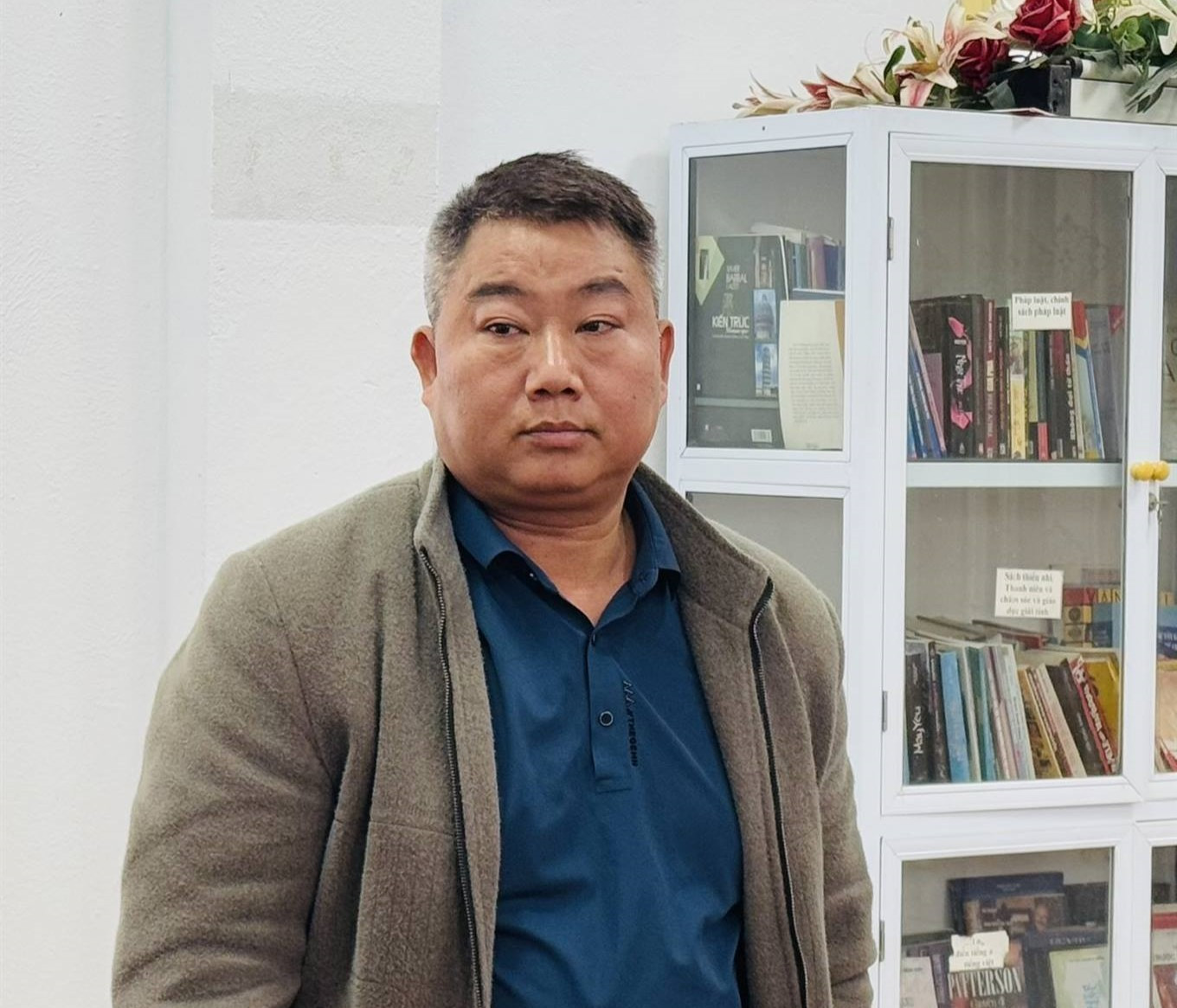 Bị can Sầm Phượng Long. Ảnh: Công an tỉnh Lào Cai.