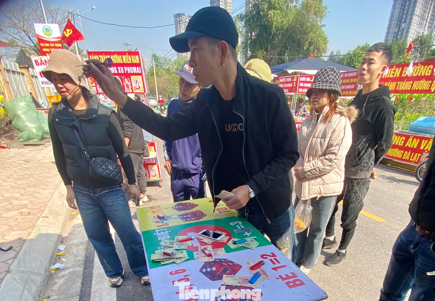 Trung bình mỗi phiên cược, số tiền trên bàn trên 1 triệu đồng.