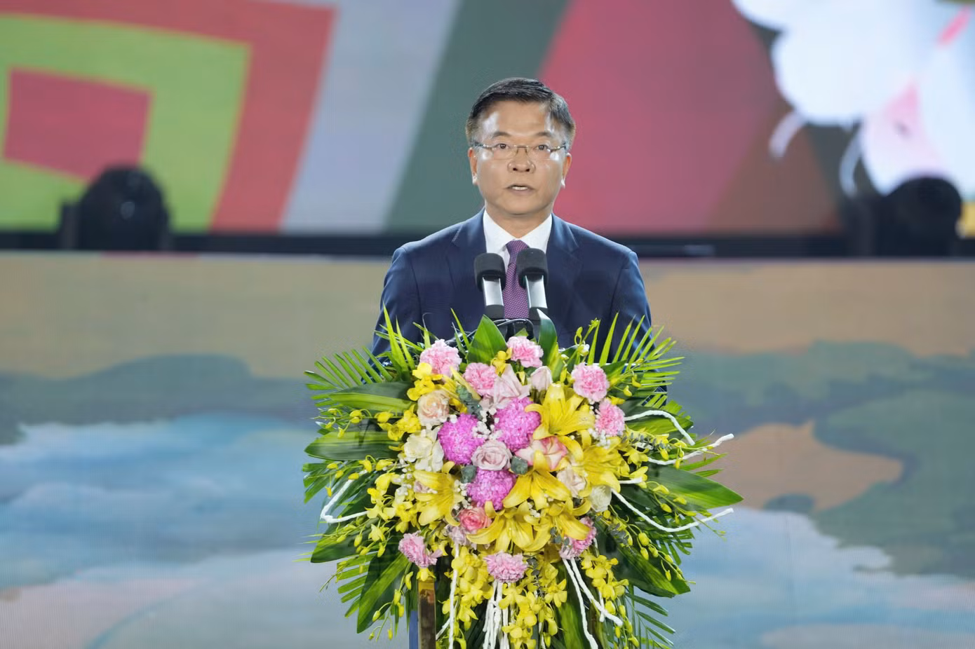 Phó Thủ tướng Chính phủ Lê Thành Long phát biểu tại lễ khai mạc. Phó Thủ tướng Chính phủ Lê Thành Long phát biểu tại lễ khai mạc.