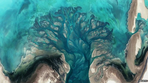 Hình ảnh dòng sông Missouri tại Mỹ. Ảnh: BBC 