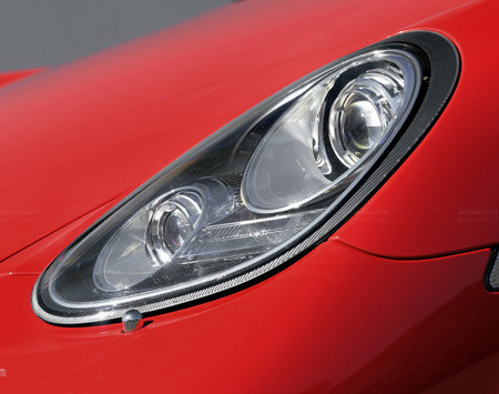 Đèn xenon trên Porsche Cayman S
