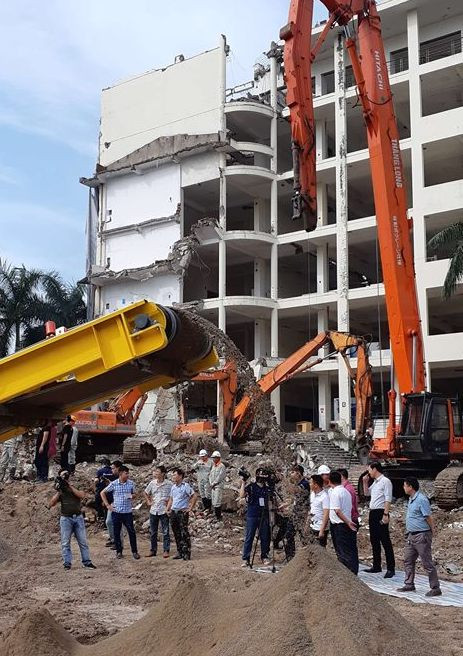 Chứng kiến cỗ máy 'biến' chất thải thành vật liệu xây dựng ảnh 3