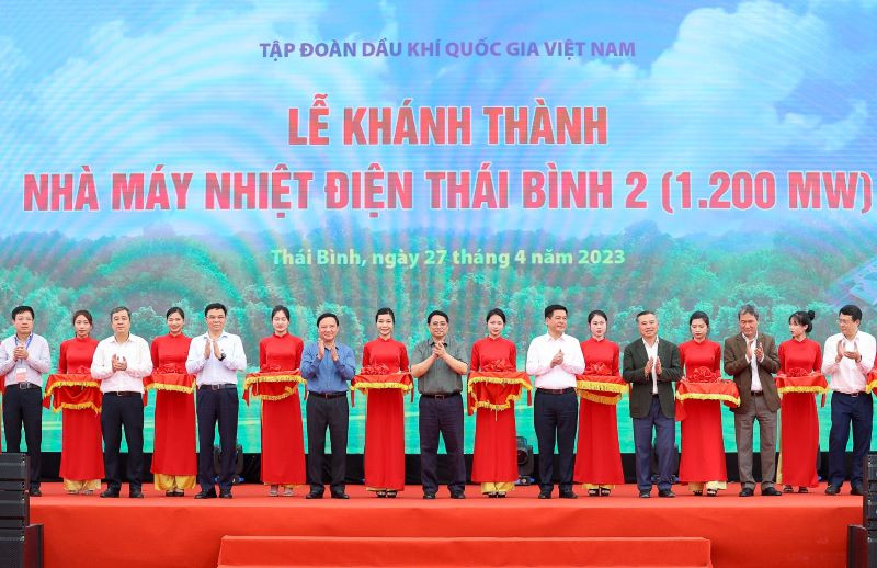 Lễ khánh thành nhà máy Nhiệt điện Thái Bình 2