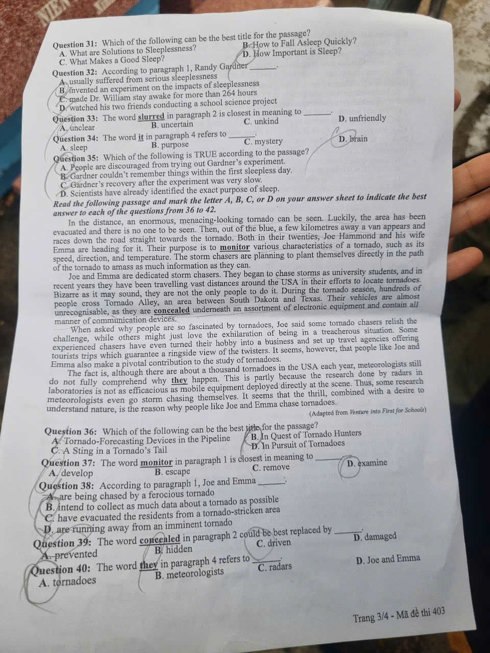 Kết thúc kỳ thi Tốt nghiệp THPT 2025, đề ngoại ngữ dễ không? ảnh 13 Kết thúc kỳ thi Tốt nghiệp THPT 2025, đề ngoại ngữ dễ không? ảnh 13