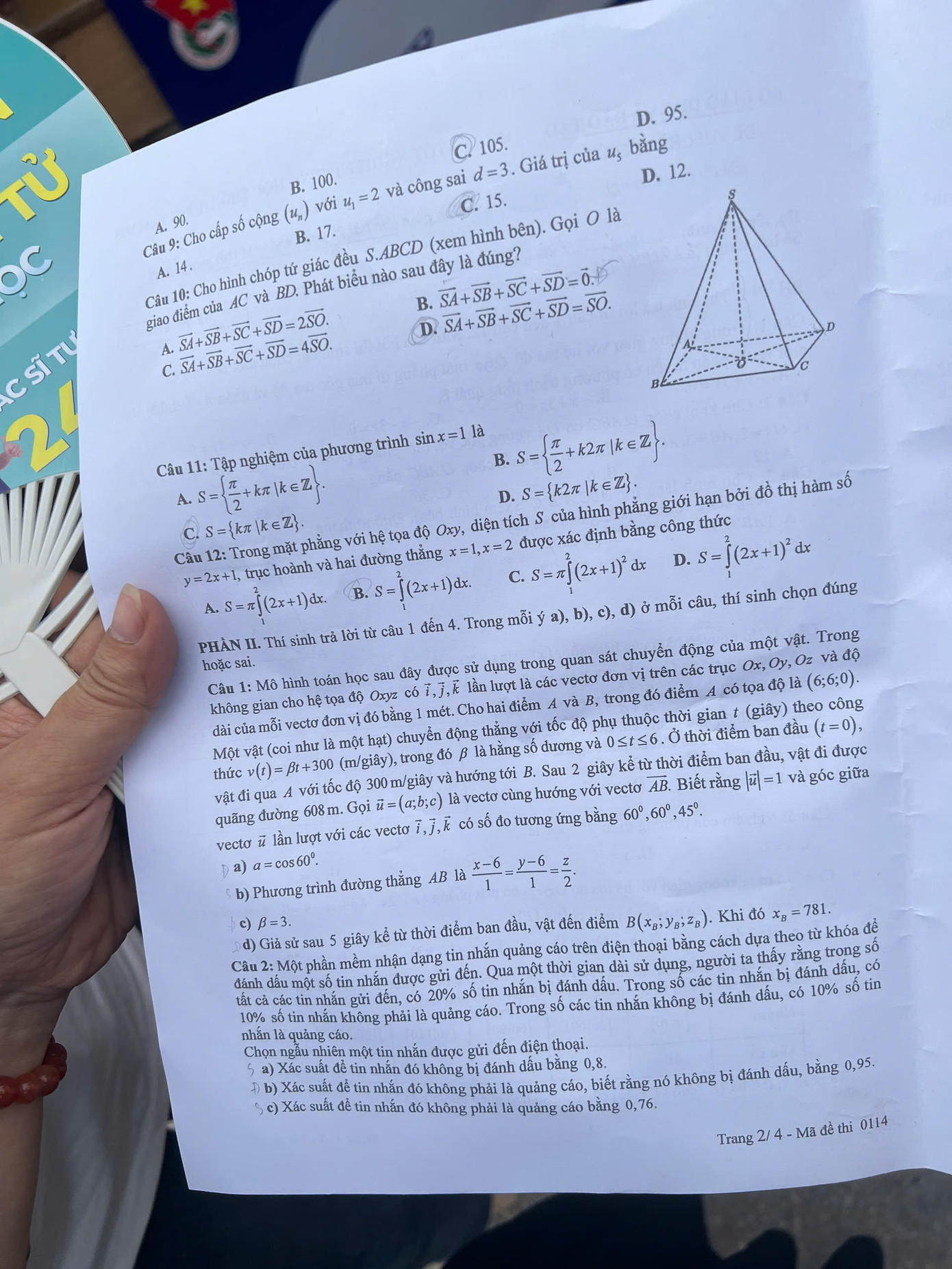 Sỹ tử hoàn thành 'môn thi áp lực nhất': Cập nhật đề thi, giải đề Toán ảnh 23