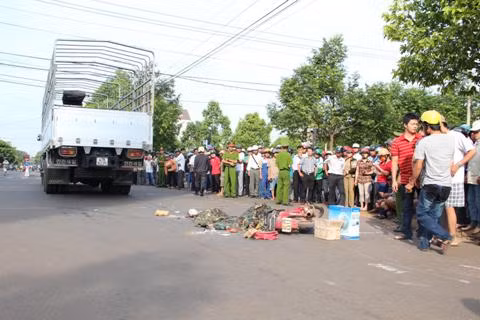 Hiện trường vụ tai nạn. Hiện trường vụ tai nạn