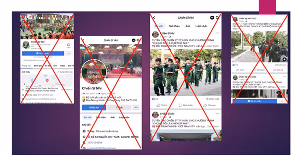 Hình ảnh đăng tải trên các fanpage.