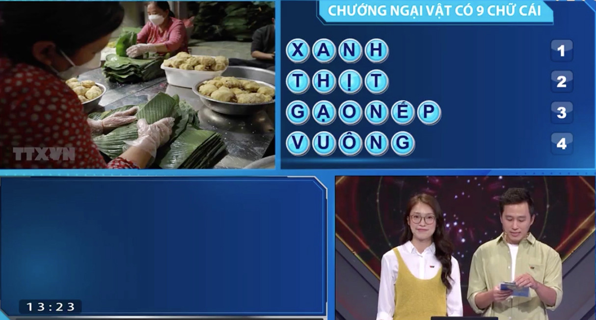 Xuân Huấn đã nhanh chóng giải được từ khóa vượt chướng ngại vật. Xuân Huấn đã nhanh chóng giải được từ khóa vượt chướng ngại vật.