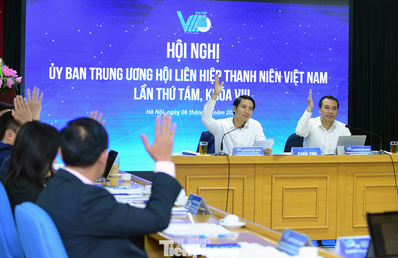 Các đại biểu triển khai hiệp thương tại hội nghị. Ảnh: Xuân Tùng Các đại biểu triển khai hiệp thương tại hội nghị. Ảnh: Xuân Tùng