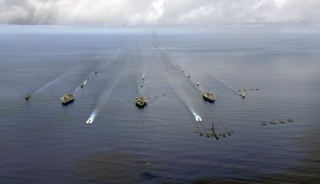 Mỹ đã tuyên bố chiến lược xoay trục và tăng cường sự hiện tại Biển Đông cũng như khu vực Đông Nam Á