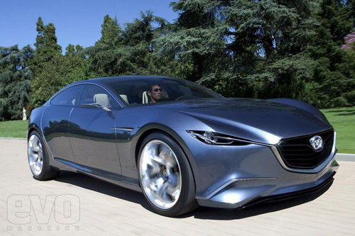 Mazda Shinari concept. Ảnh EVO