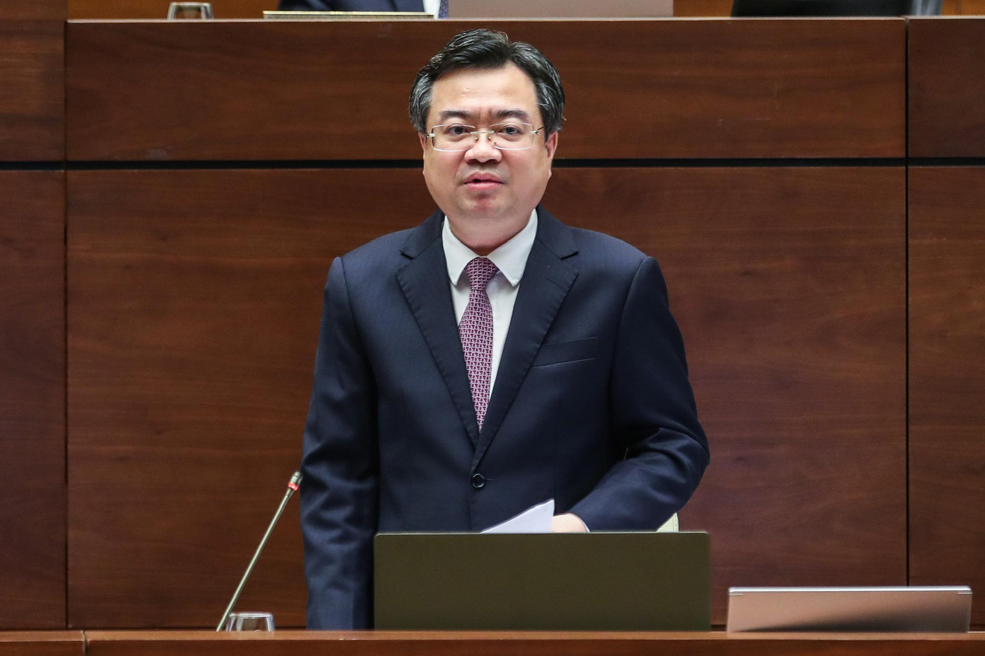 Bộ trưởng Xây dựng Nguyễn Thanh Nghị. Ảnh Như Ý Bộ trưởng Xây dựng Nguyễn Thanh Nghị. Ảnh Như Ý