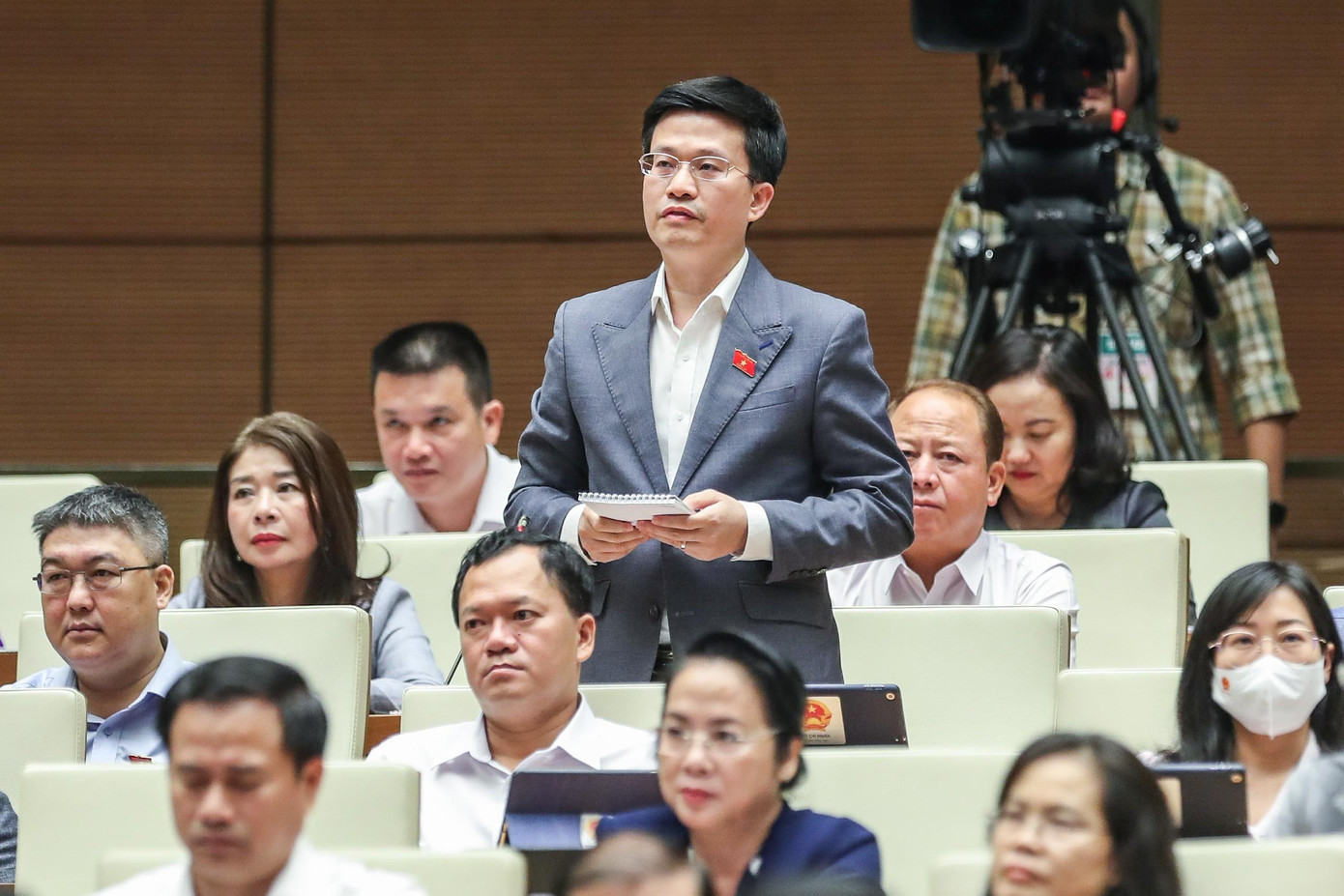 ĐBQH Đỗ Chí Nghĩa. Ảnh Như Ý