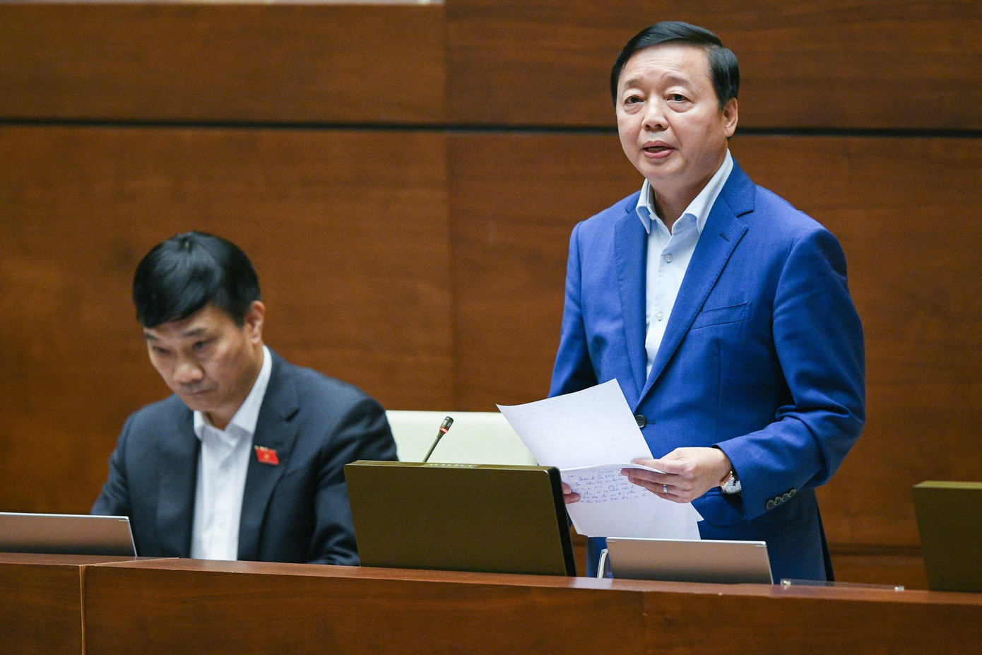 Bộ trưởng TN&MT Trần Hồng Hà. Ảnh Như Ý Bộ trưởng TN&MT Trần Hồng Hà. Ảnh Như Ý