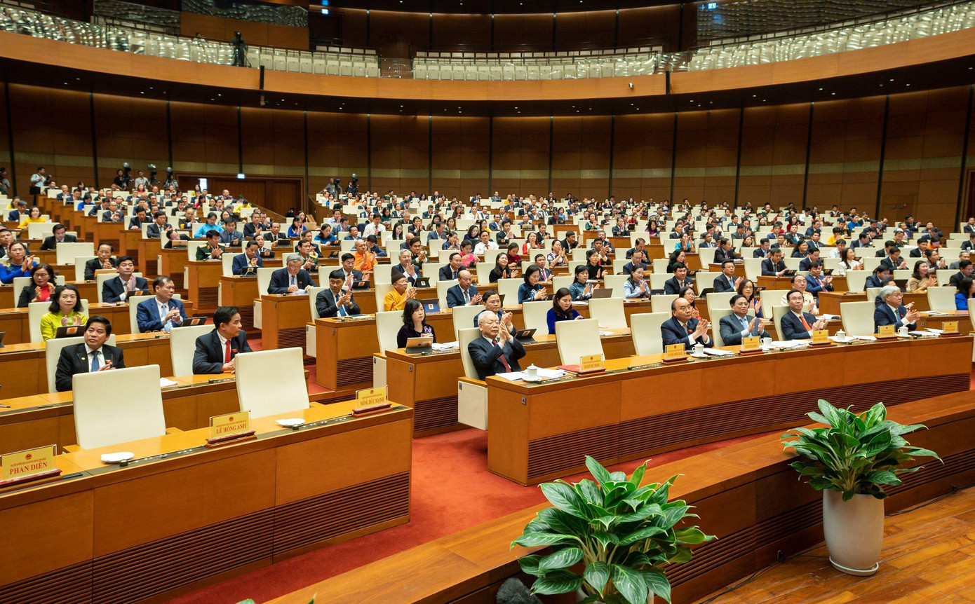 Quốc hội họp phiên bế mạc chiều 15/11. Ảnh Như Ý Quốc hội họp phiên bế mạc chiều 15/11. Ảnh Như Ý