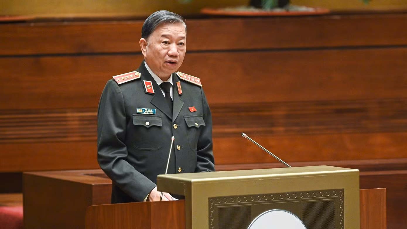 Đại tướng Tô Lâm - Bộ trưởng Bộ Công an. Ảnh Như Ý