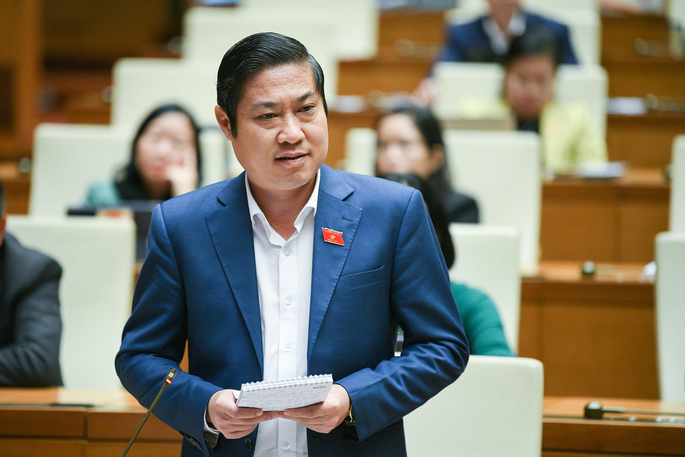 Đại biểu Phan Thái Bình (Quảng Nam). Ảnh QH Đại biểu Phan Thái Bình (Quảng Nam). Ảnh QH