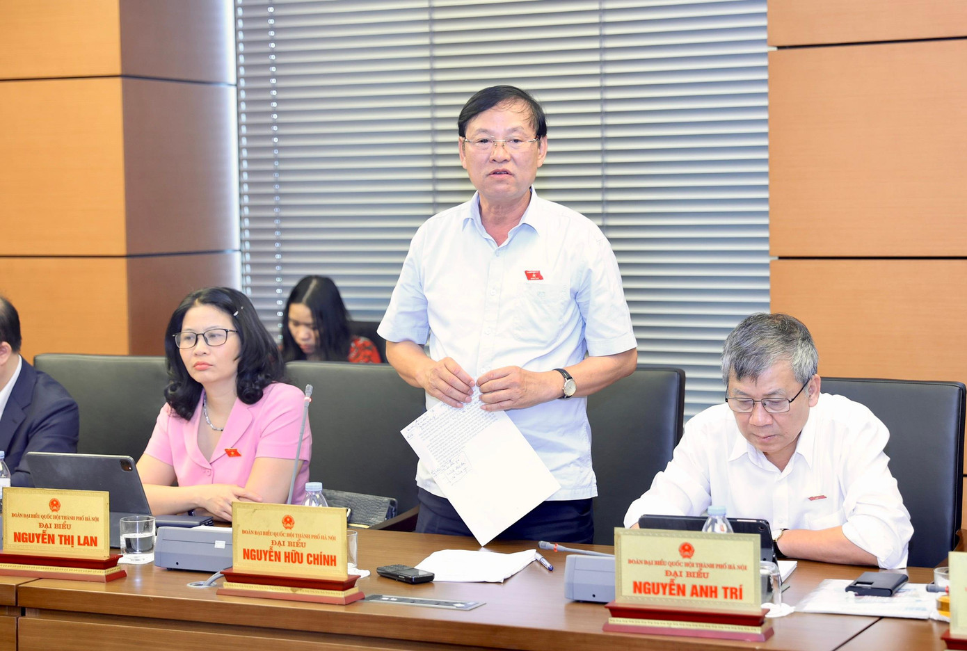 Đại biểu Nguyễn Hữu Chính. (Ảnh: Như Ý)