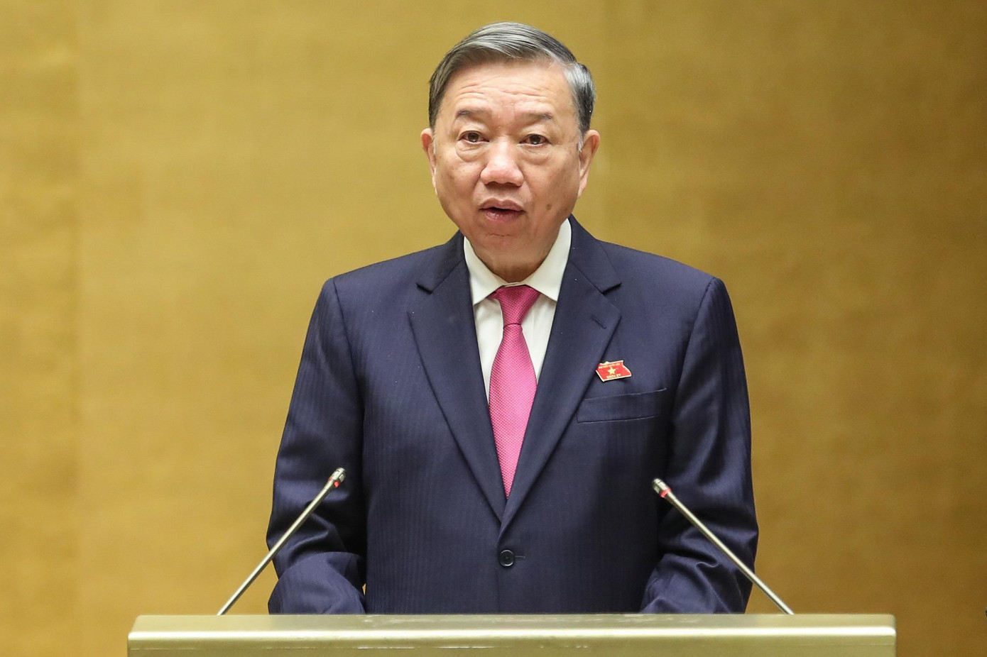 Đại tướng Tô Lâm - Bộ trưởng Bộ Công an. Ảnh Như Ý