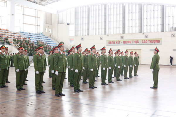 Hội thi kiểm tra, đánh giá kết quả tập huấn Điều lệnh ảnh 2