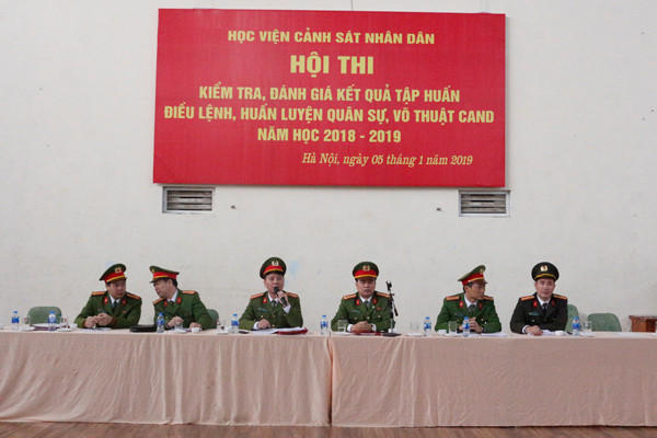 Hội thi kiểm tra, đánh giá kết quả tập huấn Điều lệnh ảnh 1