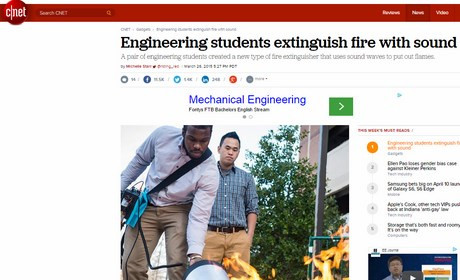 Dùng âm thanh dập lửa, chàng trai Việt được báo giới Mỹ săn đón ảnh 1