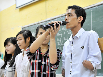 Lý Láo Lở chia sẻ muốn học ngành Khoa học Quản lý để về quê công tác