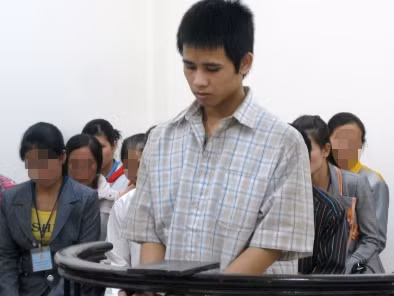 Bị cáo Hậu trình bày trước tòa
