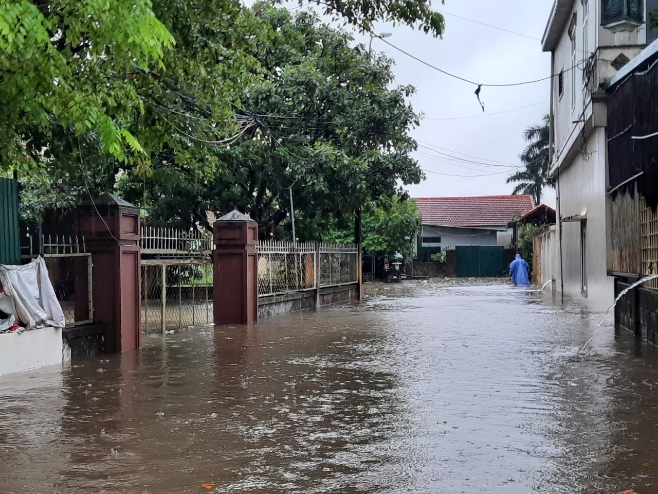 Đường Mạc Đỉnh Chi ở phường 2, thành phố Đông Hà.