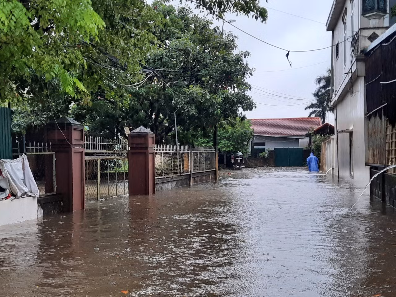 Đường Mạc Đỉnh Chi ở phường 2, thành phố Đông Hà.
