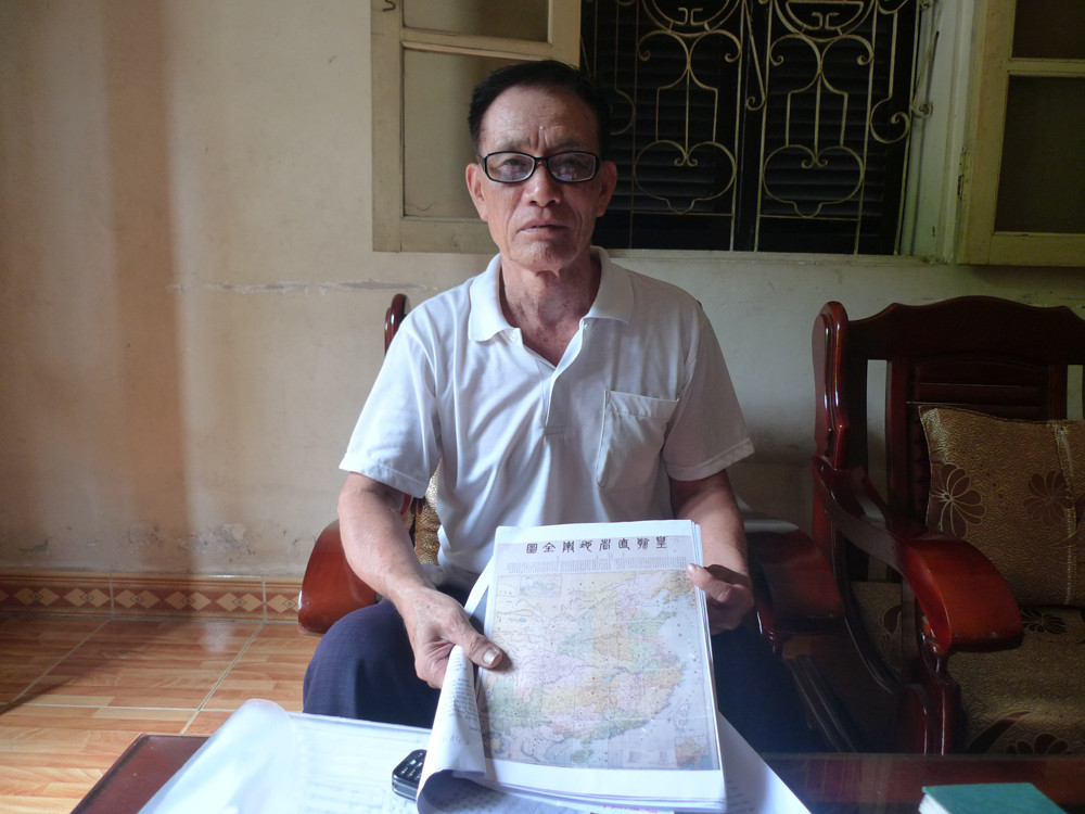Tiến sĩ Mai Hồng và tấm bản đồ