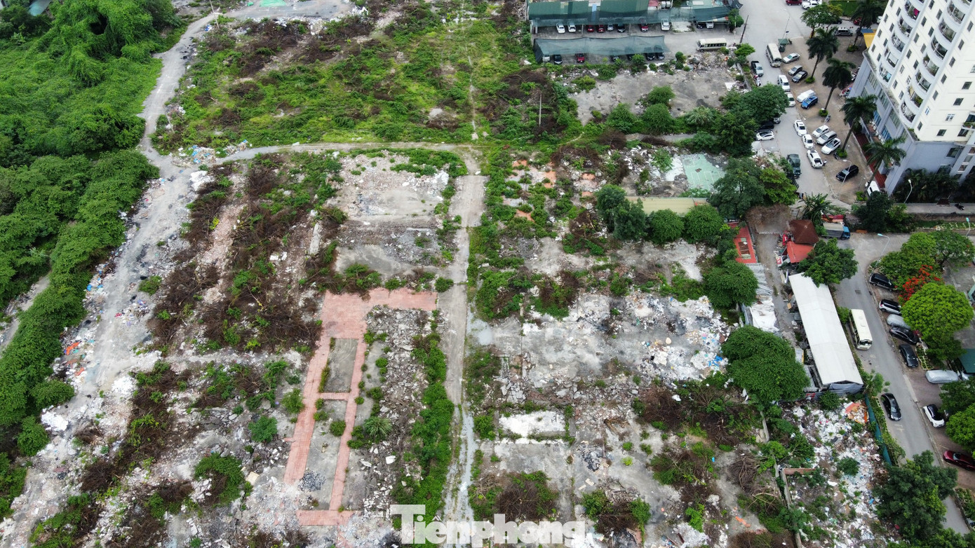 Theo ghi nhận của PV ngày 19/5, khu đất xây trung tâm thương mại Aeon Mall Hoàng Mai Giáp Bát cơ bản đã giải phóng xong mặt bằng.