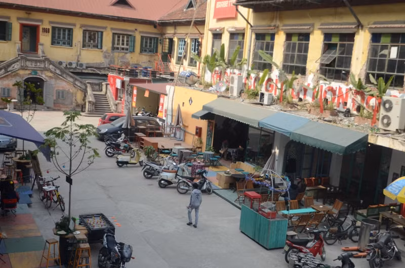 Khung cảnh vắng lặng sau ngày chia tay Zone 9 được tổ chức ngày hôm qua 22/12
